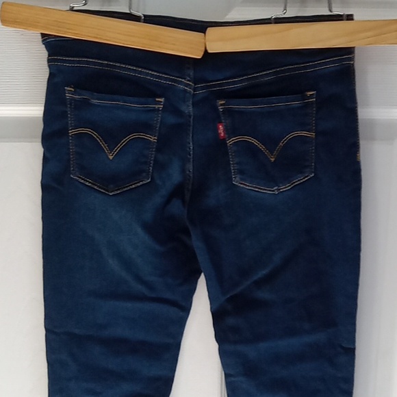 Levi's Pull On Jeggings 26" Waist Blue Jogger Jeans - Picture 5 of 13